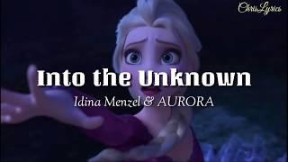 Into the Unknown - Idina Menzel ft. AURORA Frozen 2 Soundtrack Lyric Video