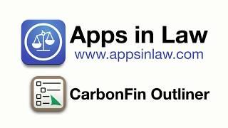 CarbonFin Outliner - Note-Taking and Outlining App With Easy Drag-n-Drop Re-Ordering