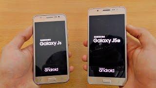 Samsung Galaxy J5 2015 vs J5 2016 - Speed Test 4K