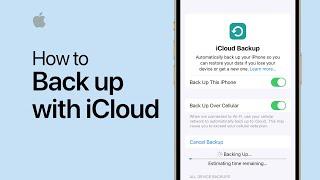 How to back up your iPhone to iCloud  Apple Support