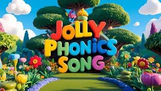 Jolly Phonics Song with Lyrics  Letter Sounds A to Z  ABC Phonics Song