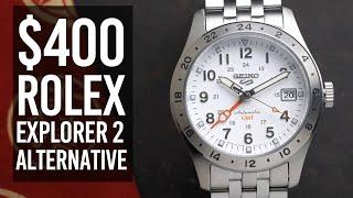 The Perfect Affordable Rolex Explorer II Alternative - Seiko 5 SBSC009