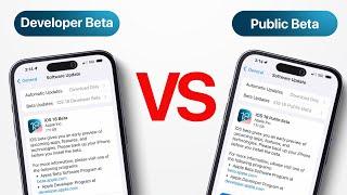 iOS 18 Dev Beta VS iOS 18 Public Beta - What’s The Difference￼ ?