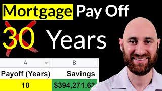  Pay Off Mortgage Early & Faster  with Bi Weekly Twice a Month Payoff Calculator Included