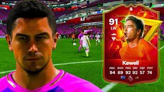 91 Golazo Hero Kewell Player Review - EA FC 24