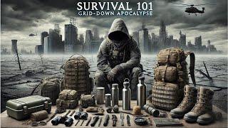 Survival 101 Grid-Down Apocalypse #prepping  @CanadianPrepper @CityPrepping @SensiblePrepper