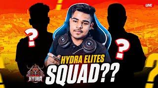  GETTING READY FOR HYDRA ELITES  BGMI LIVE WITH HYDRA AYUSH