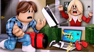 Mean STEP MOM Kicked Out Son A Roblox Movie