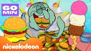 Bob Esponja  ¡Maratón de DELICIOSA comida de Bob Esponja   Nickelodeon en Español