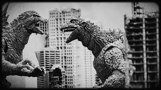 Godzilla Minus One vs Godzilla 1954  ゴジラ vs ゴジラ EPIC STOP MOTION BATTLE