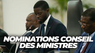 NOMINATIONS CONSEIL DES MINISTRES DU MERCREDI 24 AVRIL 2024