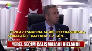 Yerel seçim çalışmaları hızlandı