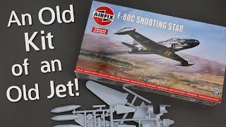Airfix F-80C Shooting Star Vintage Classic 172 Scale Plastic Model Kit - Unboxing Review