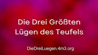 Die Drei Größten Lügen des Teufels - Jens der Christ - #Jesus4m3 #DieDreiLuegen #JensDerChrist