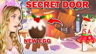 *NEW* SECRET DOOR In NEW Winter Update In Adopt Me *NEW EGG*  Roblox