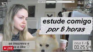 estude comigo ao vivo com chuvinha l #110