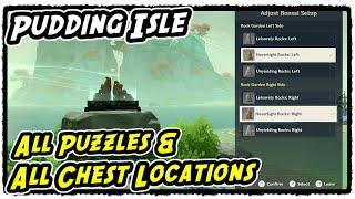 Pudding Isle All Chest Locations & All Puzzles Guide in Golden Apple Archipelago Genshin Impact