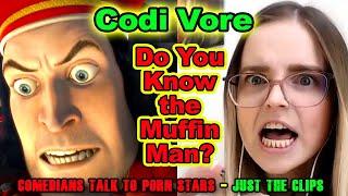 Muffin Man Re-Enact Parody Shrek? From the clip Codi Vore - Comedians Talk to Porn Stars