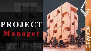 3Ds Max & V-Ray NEXT  Project Manager & VRay proxies