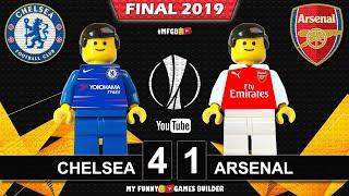Europa League Final 2019  Chelsea vs Arsenal 4-1 • All Goals Highlights LEGO Football Film