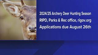 Rock Island accepting applications for archery deer hunting season