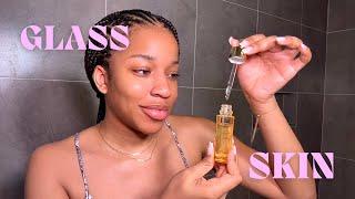 ASMR night time 24k gold  skincare with Nunu watch to fall asleep 