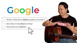 12 HÄUFIGE Fragen beim Gitarre Lernen  Das MUSST du wissen