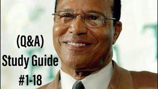 The Self Improvement Study Guide Min Farrakhan Q&A Study Guide #1-18 audio only 102591
