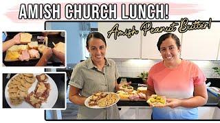 Real Amish Church Lunch  Peanut Butter Spread  AmishMennonite Style Food