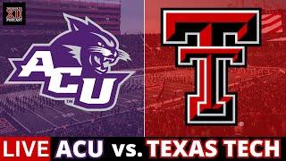 Texas Tech vs. ACU Live Stream  Scoreboard  Play-By-Play  Live Chat  College Football Week 1