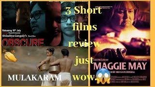 #Obscure #Mulakaram #MaggieMay  Short film review  Film Unboxing  Sufal Ghosh