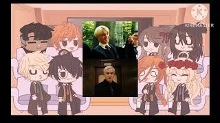 Harry Potter characters react to tiktoks about Drarry and themselvesafter war aucheck desc.