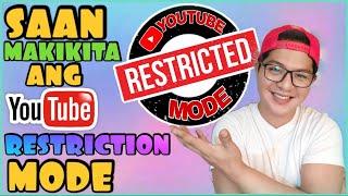 RESTRICTED MODE ON YOUTUBE  PAANO MAG OPEN NG COMMENT BOX SA YOUTUBE VIDEO