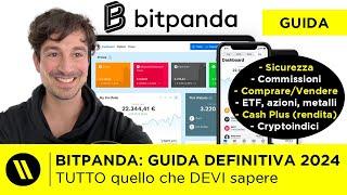 BITPANDA LA GUIDA DEFINITIVA  TUTORIAL 2024 Come funziona recensioni Crypto indici azioni ETF