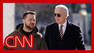 Biden makes surprise visit to Ukraine
