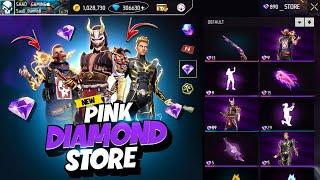 Pink Diamond Store Event Free Fire  Golden Shade Bundle Return Free Fire  Free Fire New Event