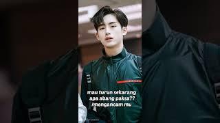 pov reaksi abang mu saat melihat mu santuy duduk di genteng sambil makan cemilan abang mu #nct23