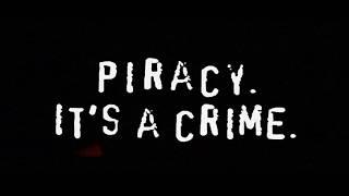 Anti-piracy Ad - Piracy. Its a Crime