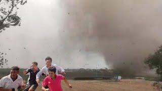 Just now super tornado shakes China city Storm with 160 kmh winds strikes Hebei