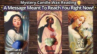 MYSTERY CANDLE WAX READINGA MESSAGE MEANT TO REACH YOU RIGHT NOW‼️ #pickacard Tarot Reading