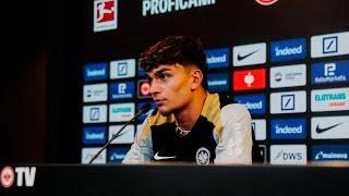 Ich habe mit der Eintracht große Ziele I Die Pressekonferenz mit Can Uzun