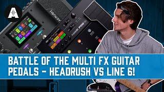 Battle of the Multi FX Guitar Pedals - HeadRush MX5 vs Line 6 Pod Go