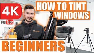 How To Tint Windows - Window Tinting For Beginners - Learn To Tint Windows - Tint Training Classes