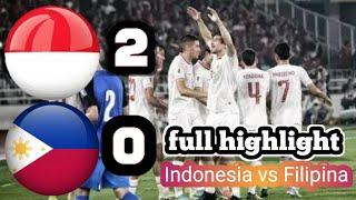 full highlight Indonesia vs Filipina
