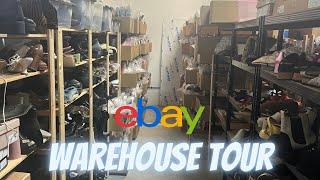 Reseller Warehouse Tour Set Up - How I Store Items to Sell on Ebay & Whatnot