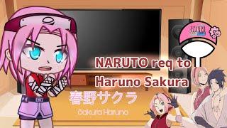 REACT TO HARUNO SAKURA