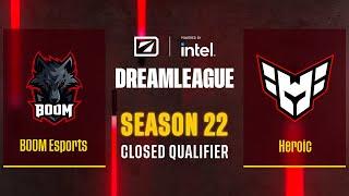 Dota2 - BOOM Esports vs Heroic - Game 1 - DreamLeague Season 22 - CQ - SA