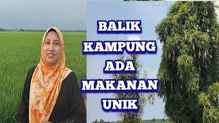 BALIK KAMPUNG ADA MAKANAN UNIK ZAMAN KANAK KANAK #kampung #sawah #malaysia