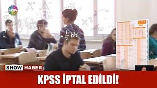 KPSS iptal edildi