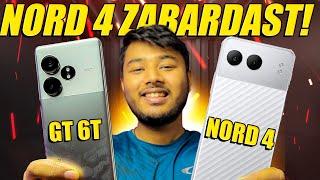 OnePlus Nord 4 vs Realme GT 6T Comparison Review Nord 4 vs GT 6T